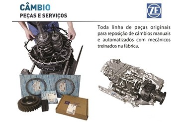 Eletroturbo ZF Cambio em Goiania e Rio Verde - GO . Transmissao